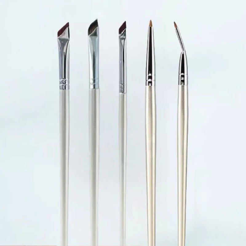 Angled Eyebrow & Eyeliner Brush Set – Precision Liner Brushes Makeup Brush Set Axl A3