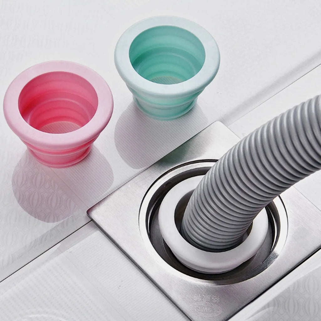 Silicone Drain Pipe Seal Ring – Odor-Blocking Floor Drain Cover Drain Pipe Seal Axl