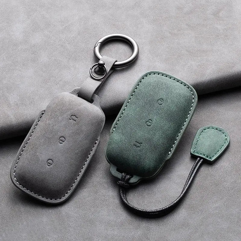 PU Leather Key Case Cover – Geely Galaxy EX5 & Proton EMas 7 Car Key Cover Axl