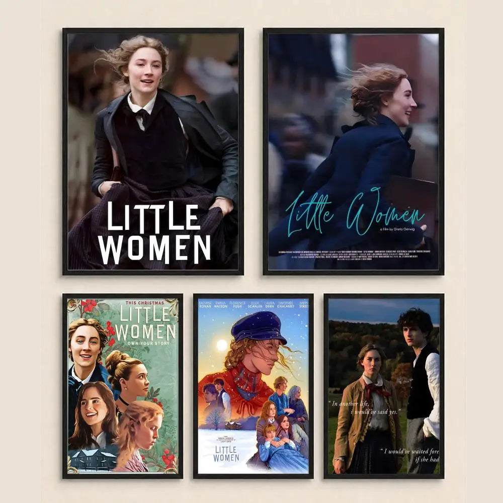 Little Women Movie Poster – HD Waterproof Wall Art Decor Movie Wall Poster Axl