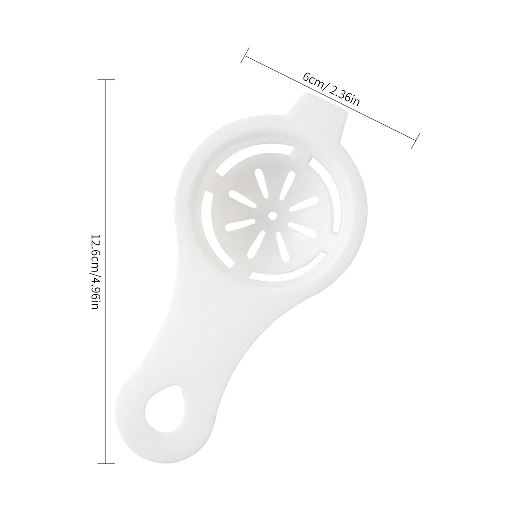 Egg Yolk & White Separator Spoon – Kitchen Baking Divider Tool Egg Separator Tool Axl