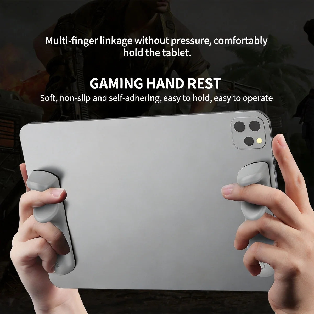 Silicone Gaming Grip Handle for iPad, iPhone & Android Gaming Controller Grip Axl