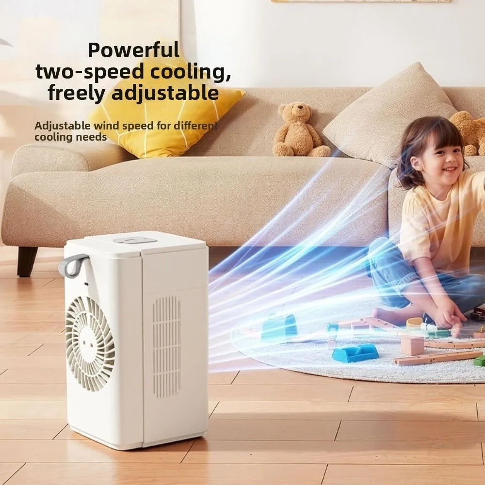 Desktop Humidifying Fan – Digital Display, Timer & Clock 370ml Desktop Humidifying Fan Axl
