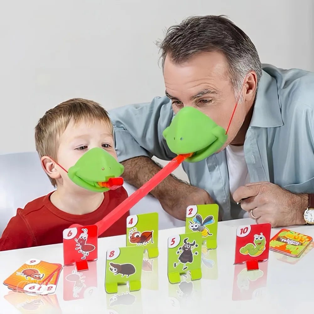 Frog Tongue Mask Board Game – Fun Card Game for Kids & Family Kids Board Game Axl