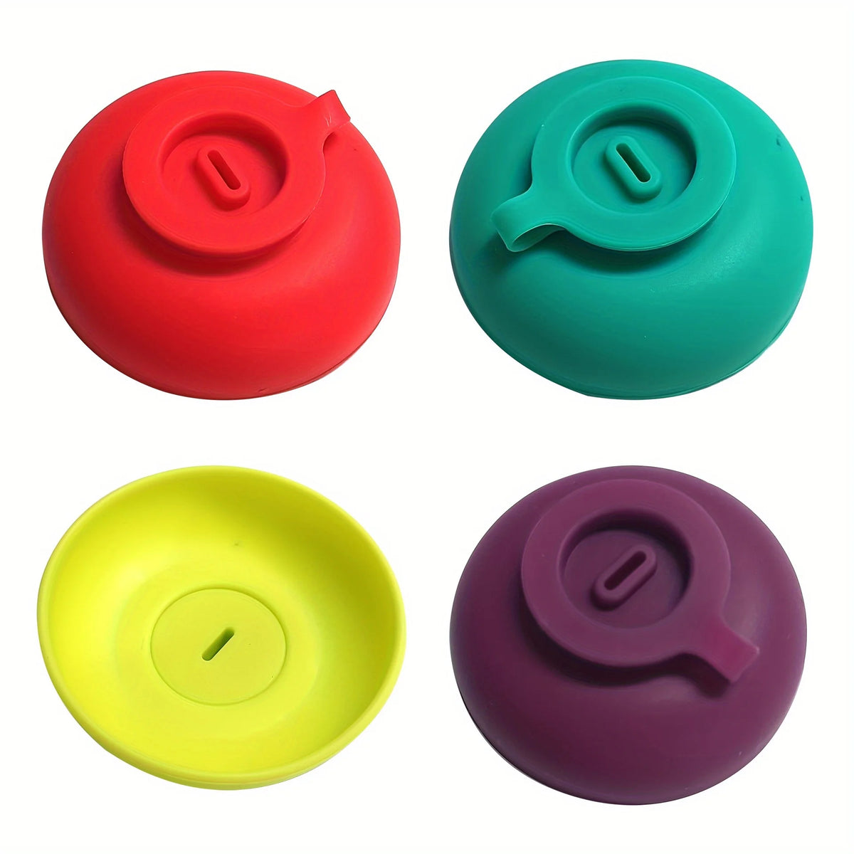 KEMORELA Silicone Popsicle Holder – Anti-Drip Ice Cream Tray Ice Cream Holder Axl 4PCS