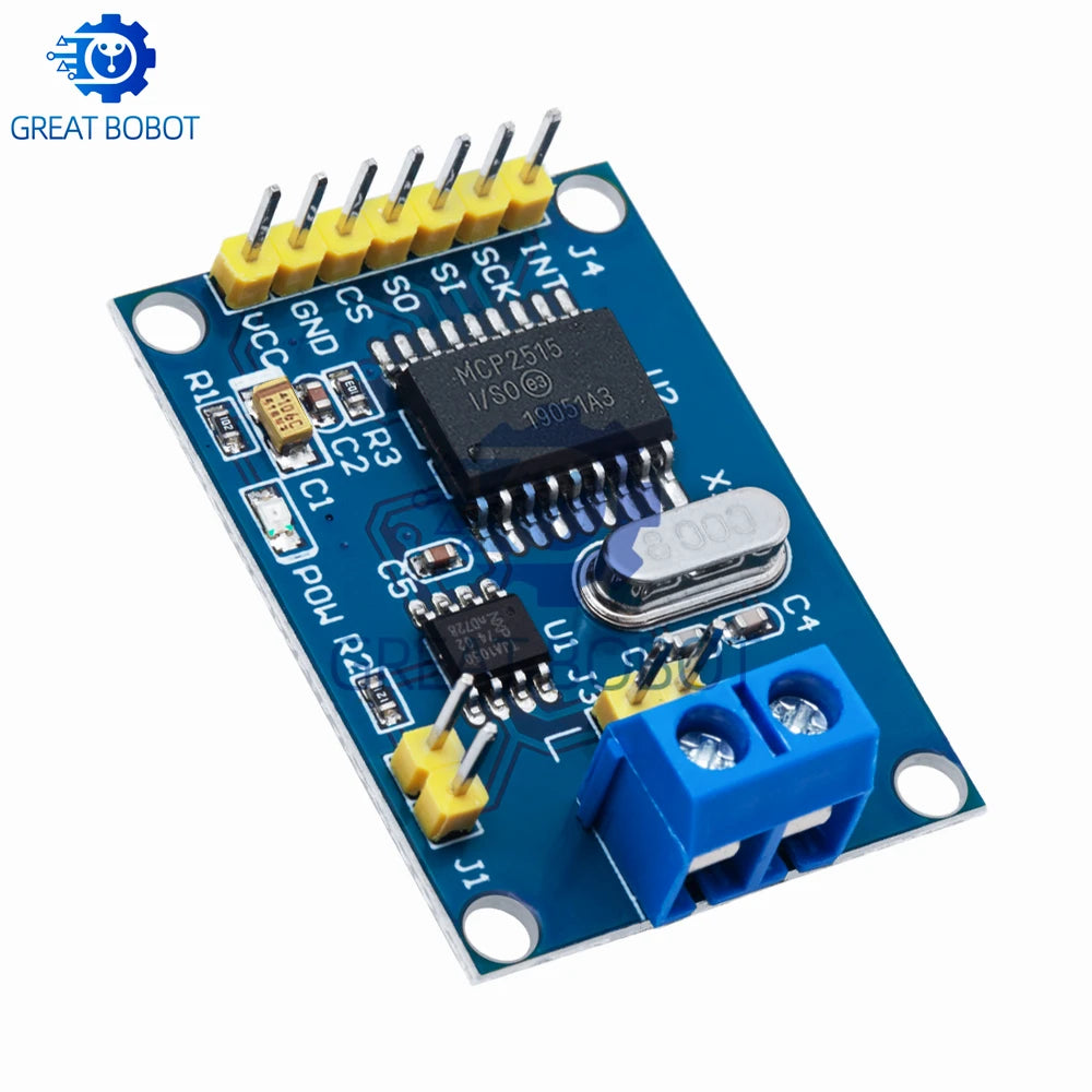 MCP2515 CAN Bus Module TJA1050 SPI for MCU & ARM Controllers CAN Bus Module Axl