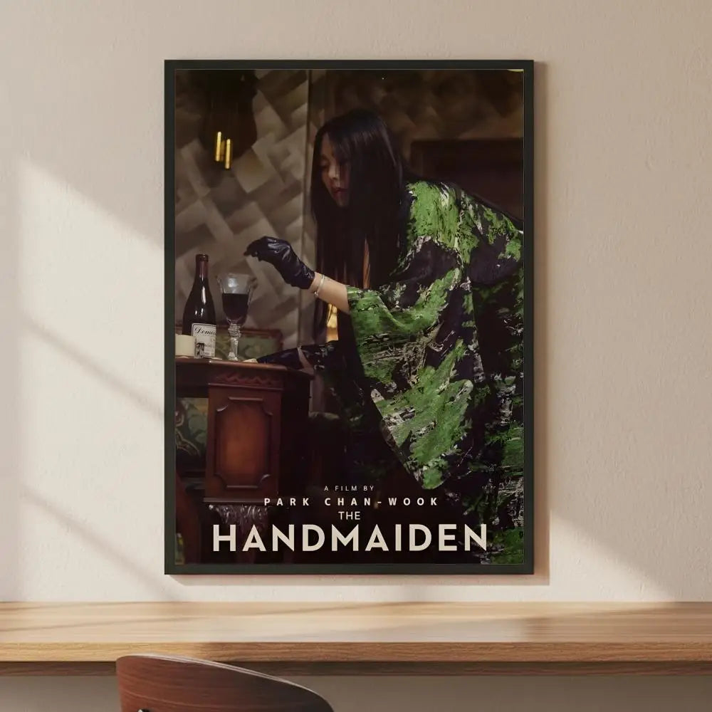 The Handmaiden Movie HD Art Poster – Waterproof Wall Sticker Movie Art Poster Axl White15 30X40cmNoframe