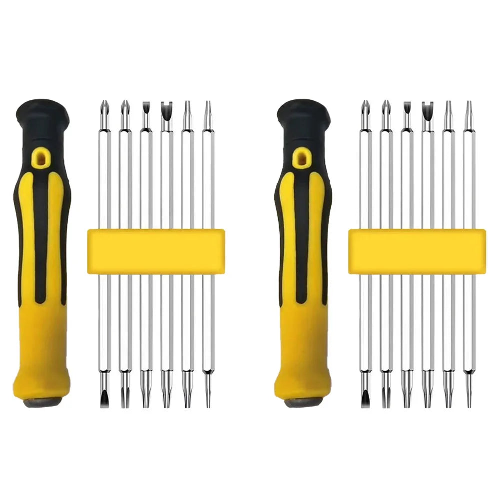 12-in-1 Magnetic Precision Screwdriver Set | Multi-Bit Tool Precision Screwdriver Set Axl 2 Sets