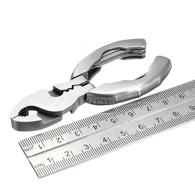 9-in-1 Mini Multitool Folding Pliers | Pocket Camping Tool Multitool Folding Pliers Axl