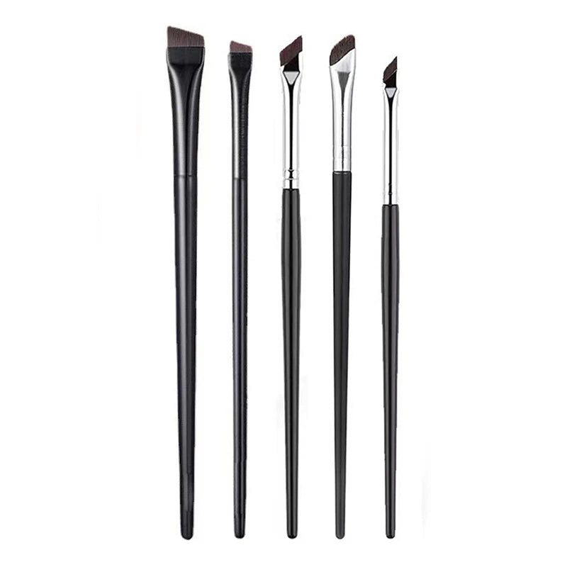 Angled Eyebrow & Eyeliner Brush Set – Precision Liner Brushes Makeup Brush Set Axl A1