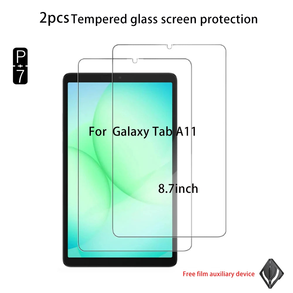 Samsung Galaxy Tab A9 Plus A11 Plus Tempered Glass – 2-Pack Tablet Screen Protector Axl FOR A11 8.7inch