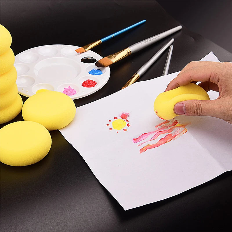 10-Pack Round Foam Sponges for Pottery, Ceramics & Crafts Pottery Craft Sponges Axl