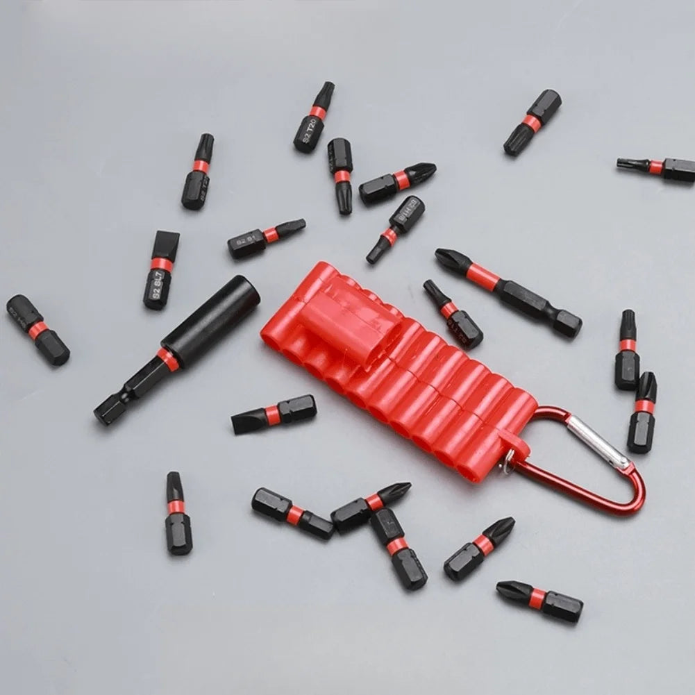 22-Piece Magnetic Screwdriver Bit Set | 1/4" Hex Shank & Holder Screwdriver Bit Set Axl