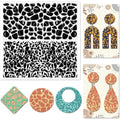 Polymer Clay Texture Sheets – Tile & Pebble Stamp Mat for DIY Clay Texture Stamp Axl AECH04-19551