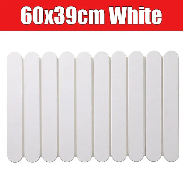 Roll-Up Diatomite Dish Drying Mat – Quick Dry & Non-Slip Dish Drying Mat Axl 60x39cm White other