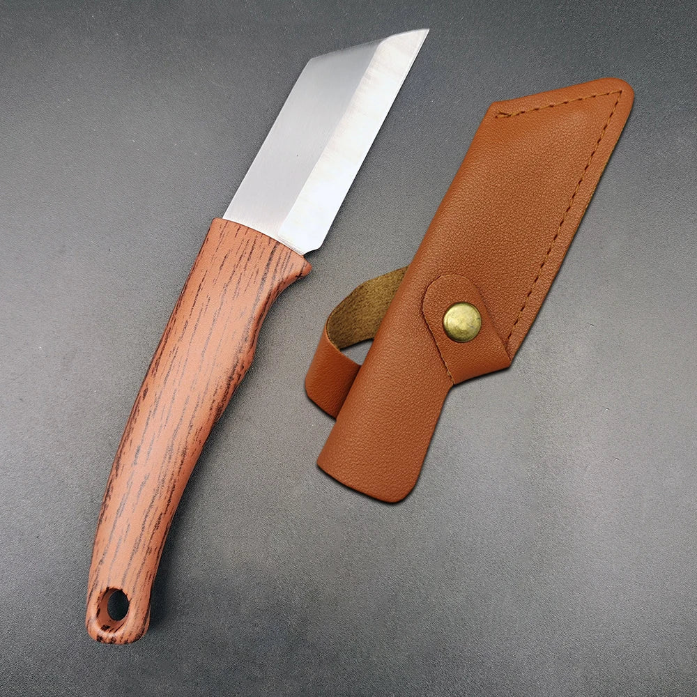Stainless Steel Utility Knife – Boning, Paring & Chef Blade Utility Kitchen Knife Axl Red