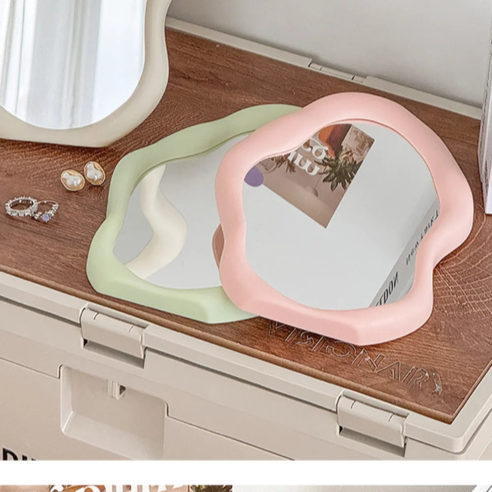 Cloud-Shaped Makeup Mirror – Decorative Standing Dresser Mirror Decorative Vanity Mirror Axl