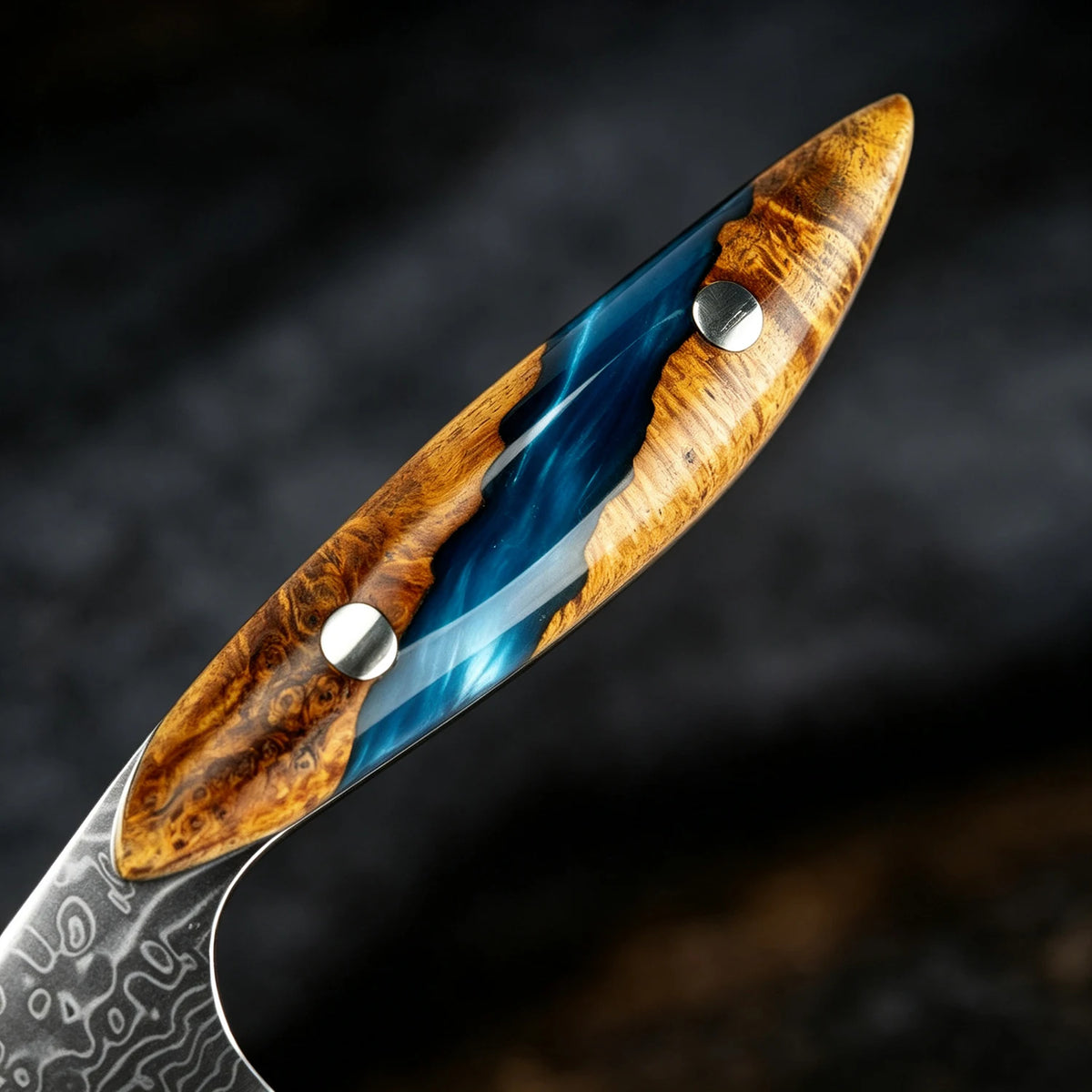 XITUO 3.5" Damascus Paring Knife – Japanese Steel Fruit Carving Damascus Paring Knife Axl