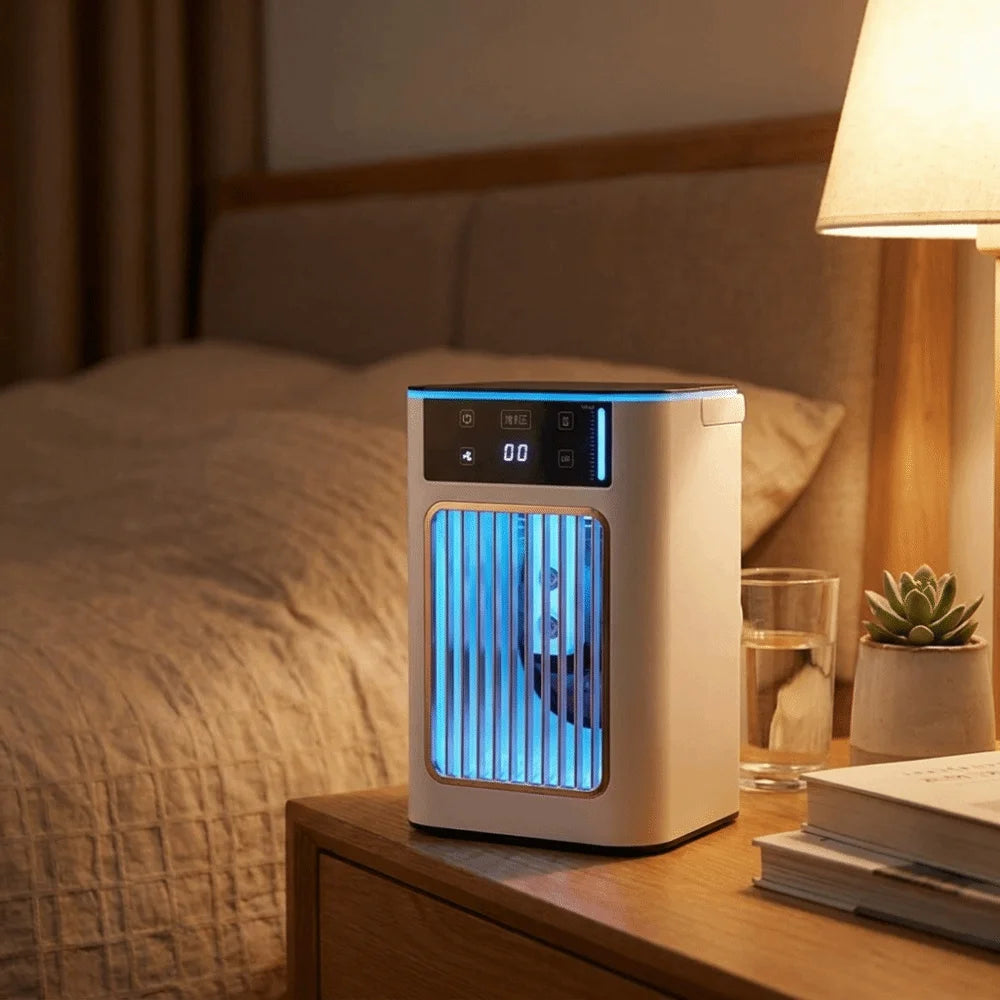 Portable Mini Mist Spray Fan – USB Desktop Humidifier Fan Mist Spray Fan Axl