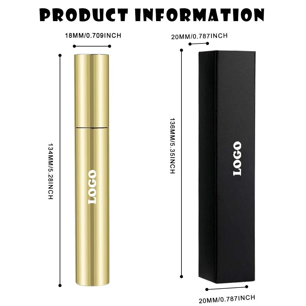 Waterproof Brown Lengthening Mascara – Vegan Private Label Mascara Axl