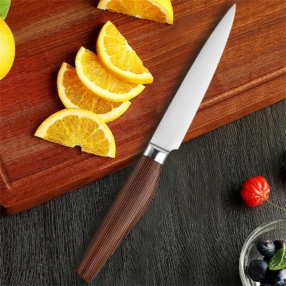 Multifunctional Steel Fruit & Chef Kitchen Knife Kitchen Knife Axl