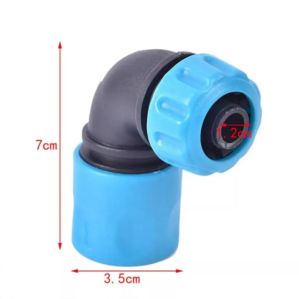 1/2 Inch ABS Elbow Garden Hose Quick-Connect Adapter Garden Hose Connector Axl