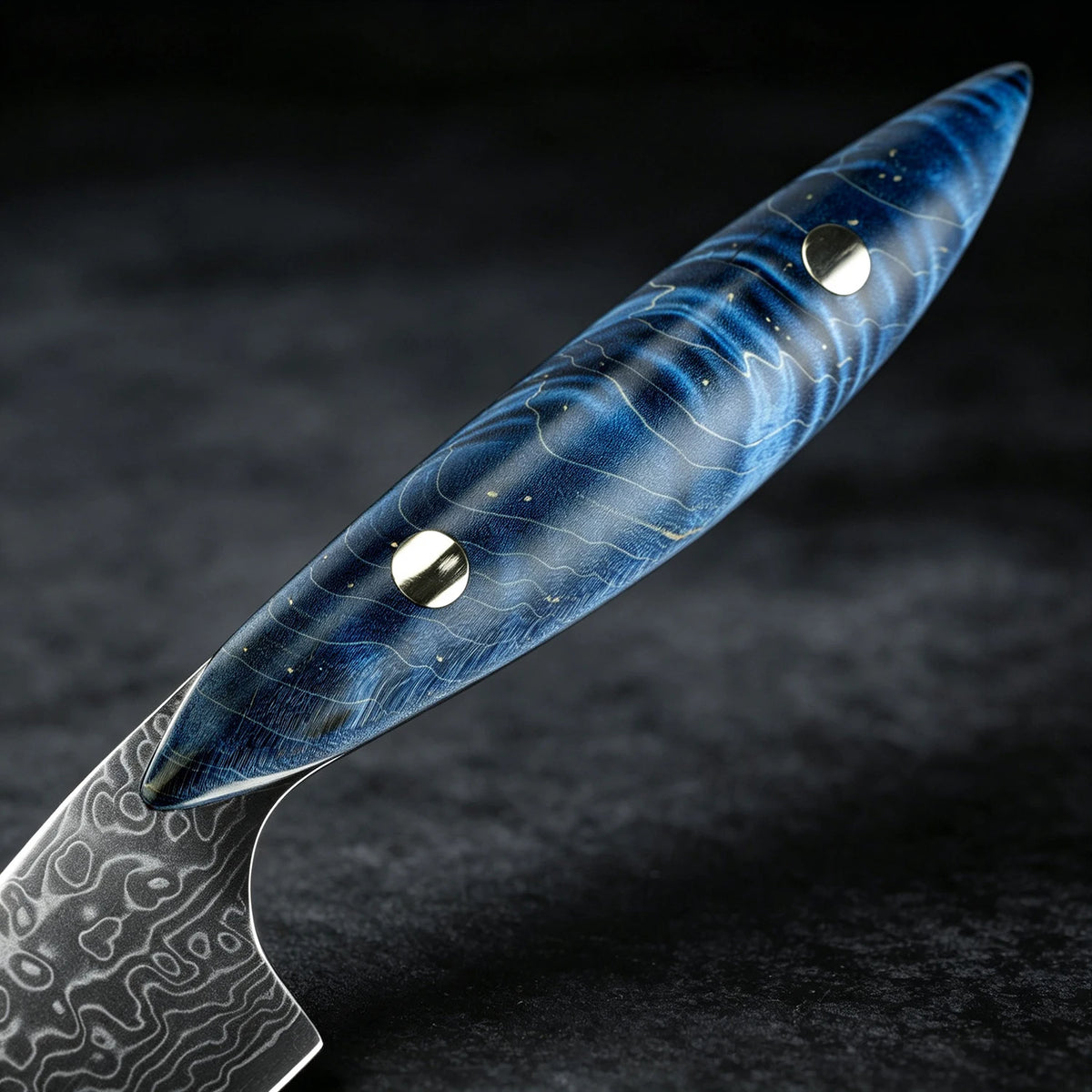 XITUO 3.5" Damascus Steel Paring Knife – Wood Handle Paring Knife Axl