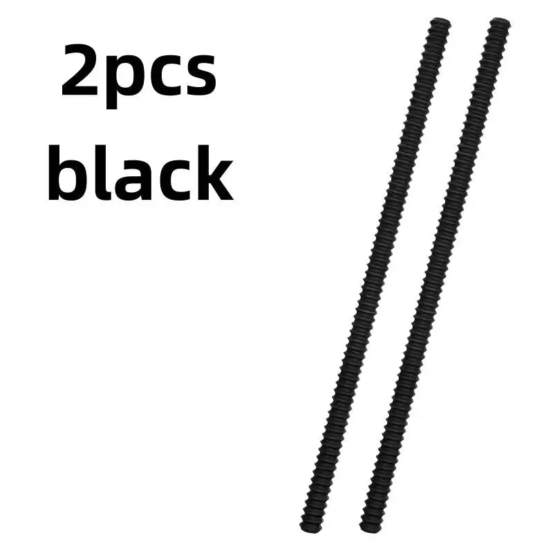 Silicone Oven Rack Guards 2-Pack – Heat Resistant, 35.56 cm Oven Rack Guard Axl 2pcs black