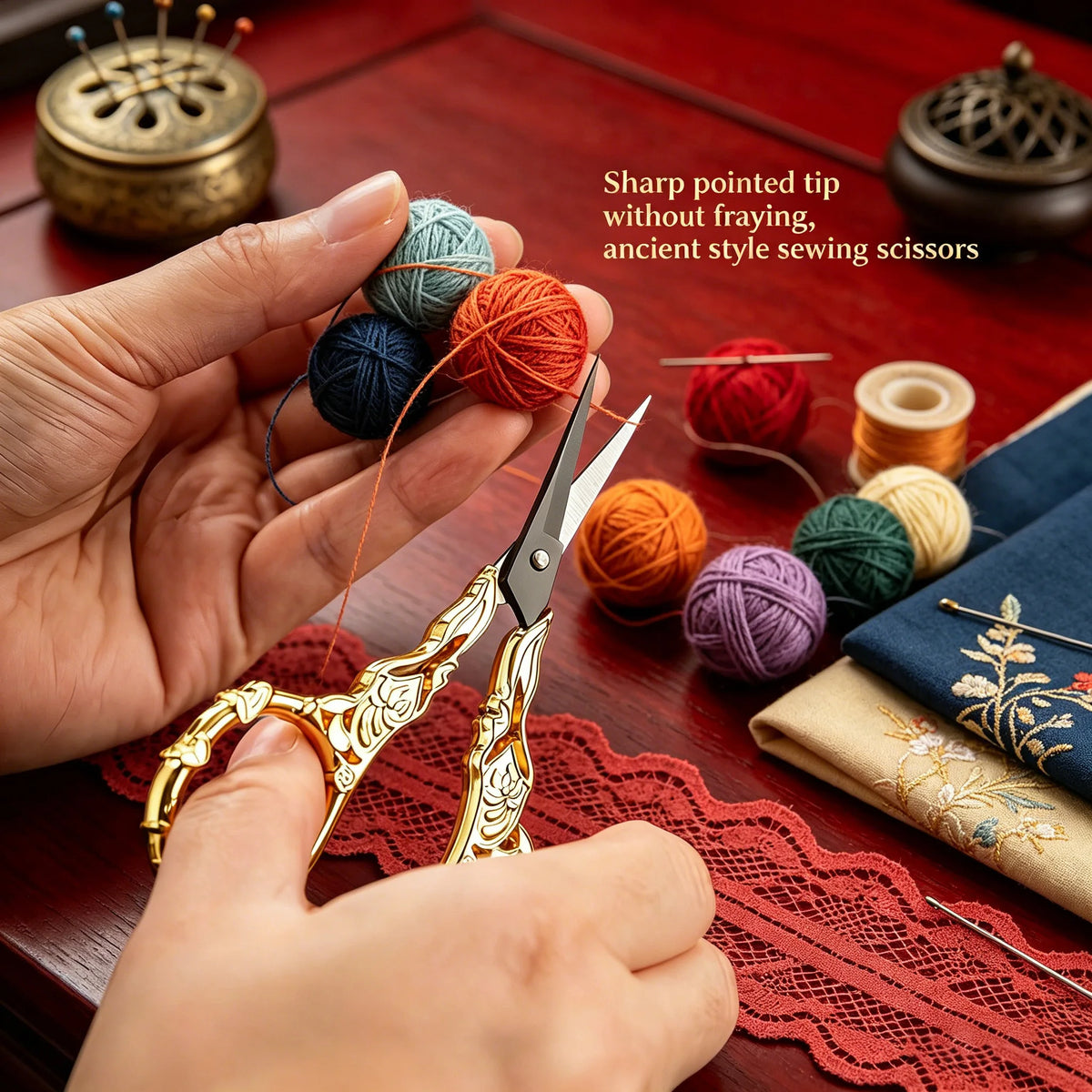 Professional Tailor Scissors – Sharp Embroidery & Fabric Scissors Tailor Scissors Axl