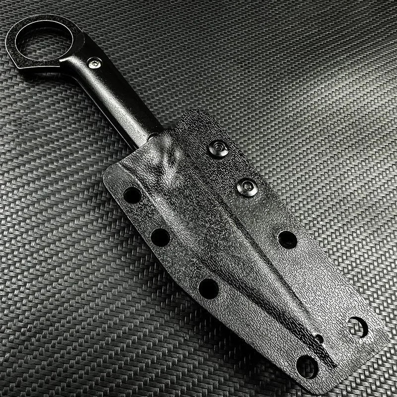 YRIDEFE EDC Fixed Blade Straight Knife with Sheath Fixed Blade Knife Axl