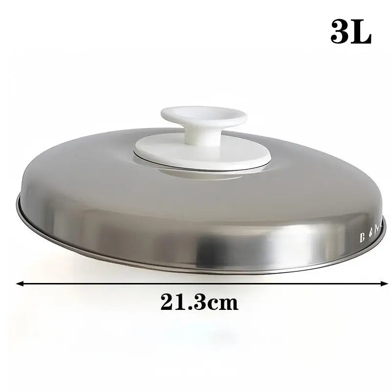 Universal Stainless Steel Rice Cooker Lid – 1.5L to 5L Rice Cooker Lid Axl 213mm