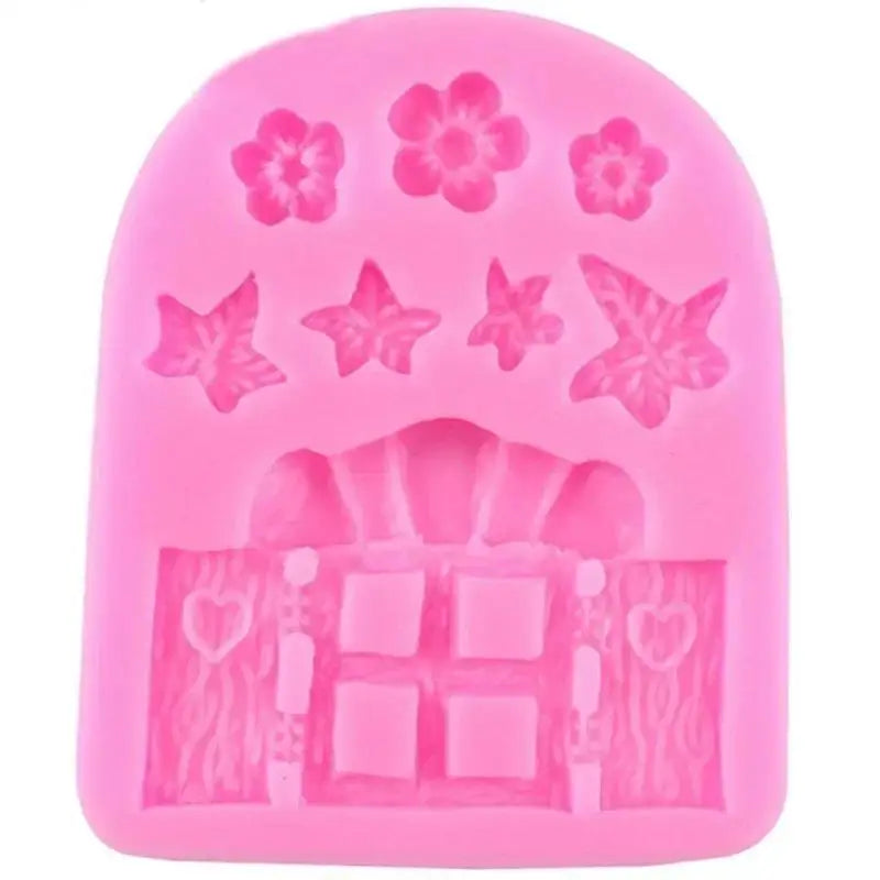 Fairy Door Snail Mushroom Silicone Cake Mold Set – 3 Piece Silicone Cake Mold Axl