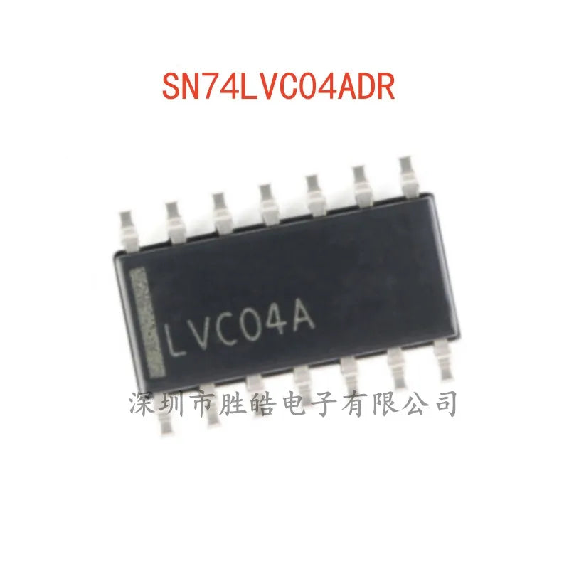 SN74LVC04ADR Hex Inverter Logic IC SOIC-14 – 10 Pack Logic Integrated Circuit Axl Default Title