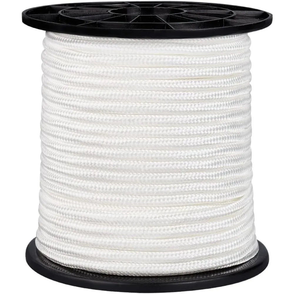 54 Yards 6mm Braided Nylon Rope – Paracord for Camping & DIY Braided Nylon Rope Axl