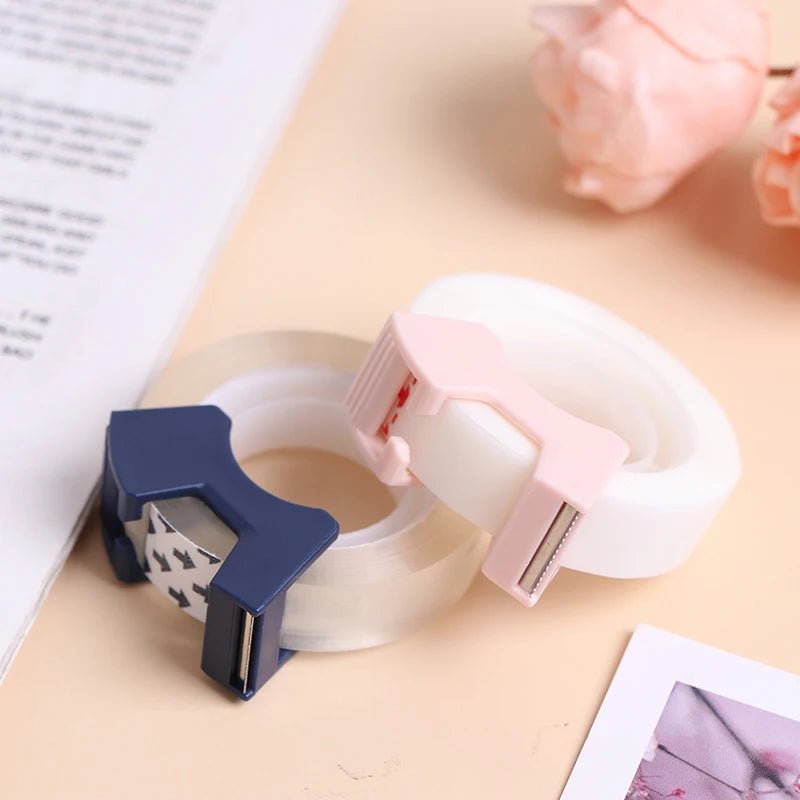 Plastic Tape Dispenser & Cutter – Writable Invisible Tape Tape Dispenser Axl