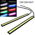 17cm 12V LED Daytime Running Light Strip – Car DRL Bar Car LED Light Strip Axl one size yellow