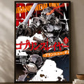 Goblin Slayer Anime Wall Poster – Self-Stick HD Waterproof Decor Anime Wall Poster Axl White03 60X90cmNoframe