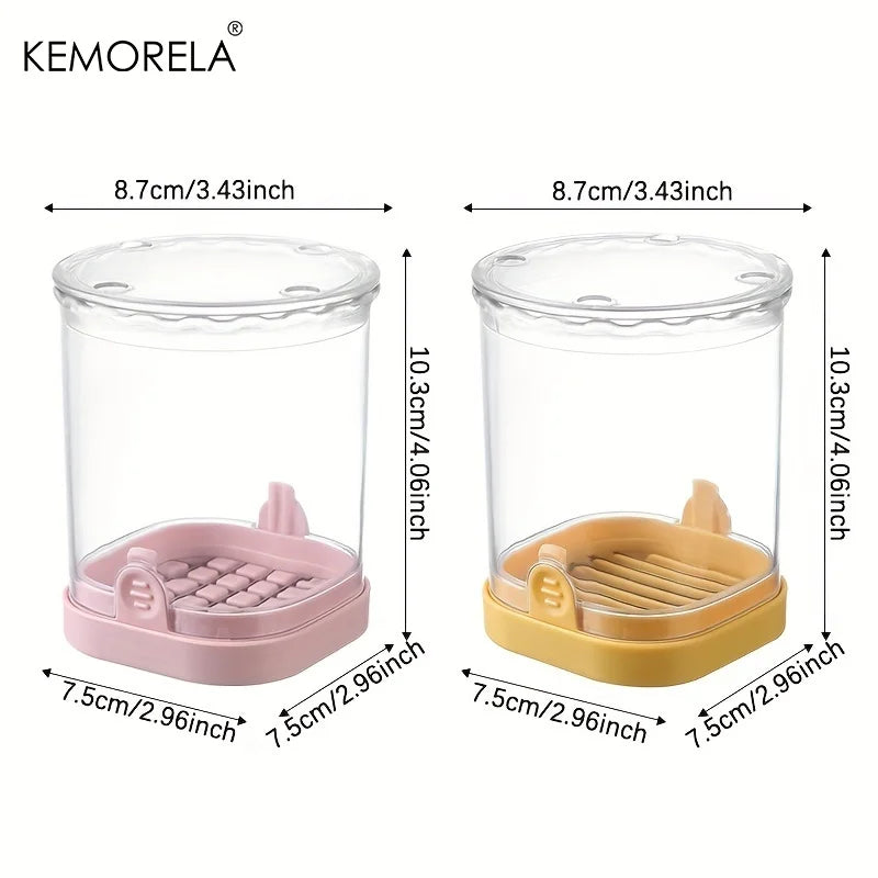 KEMORELA 2-in-1 Fruit & Vegetable Slicer Cup | Dicer & Storage Vegetable Slicer Cup Axl