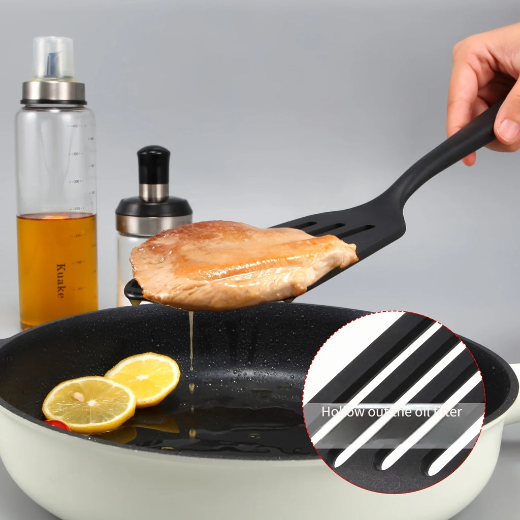 Silicone Stainless Steel Cooking Spatula – Frying & Pancake Cooking Spatula Axl