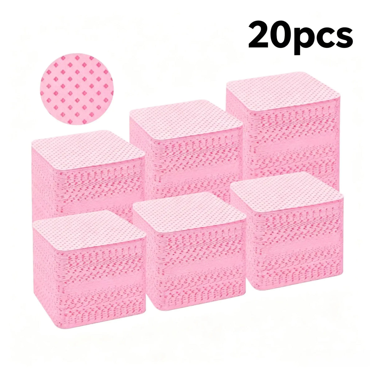 Lint-Free Gel Nail Wipes – Polish Remover Pads 20–600 Pcs Nail Remover Wipes Axl 20pcs