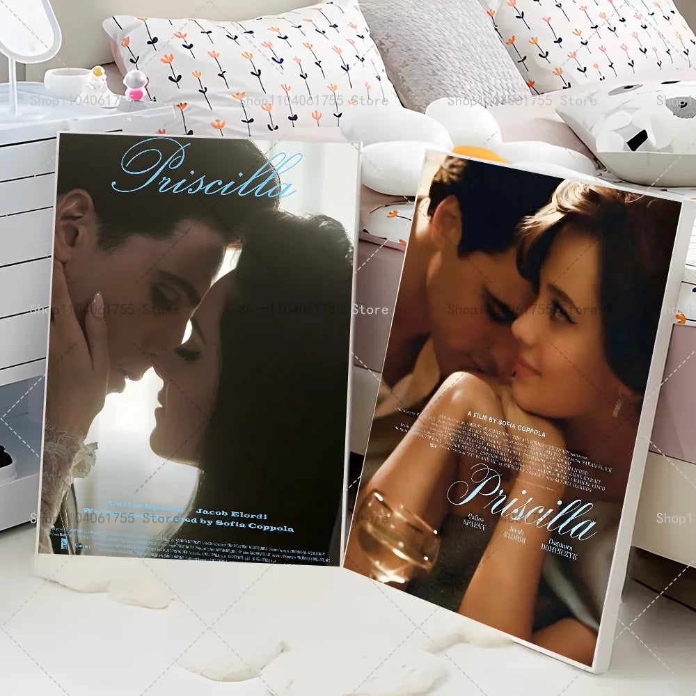 Priscilla Movie Poster Self-Adhesive Waterproof Wall Sticker Movie Poster Sticker Axl