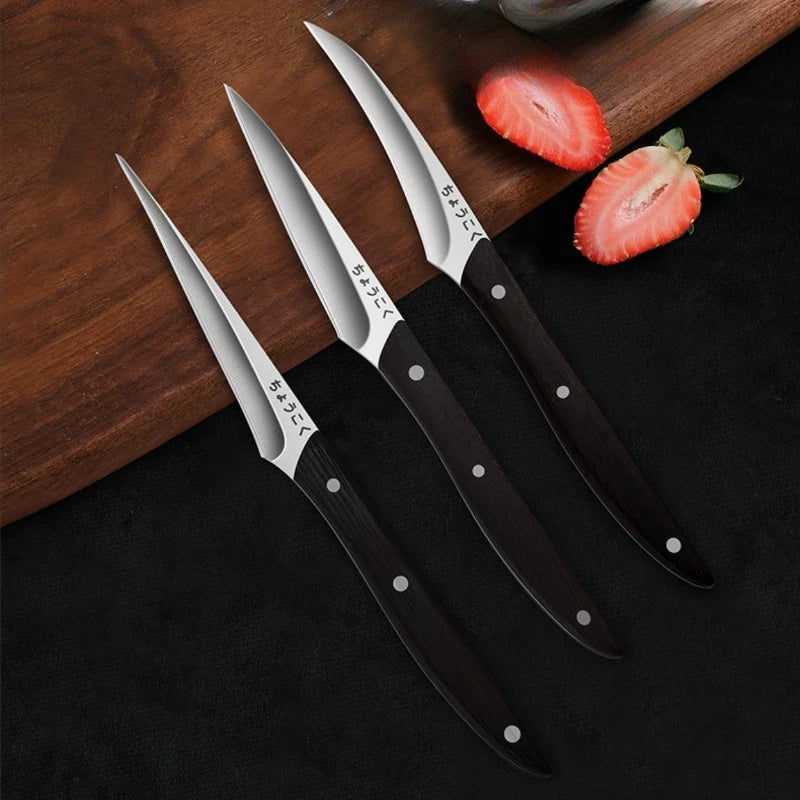 Professional Fruit Carving Knife – Sharp Stainless Steel Blade Fruit Carving Knife Axl