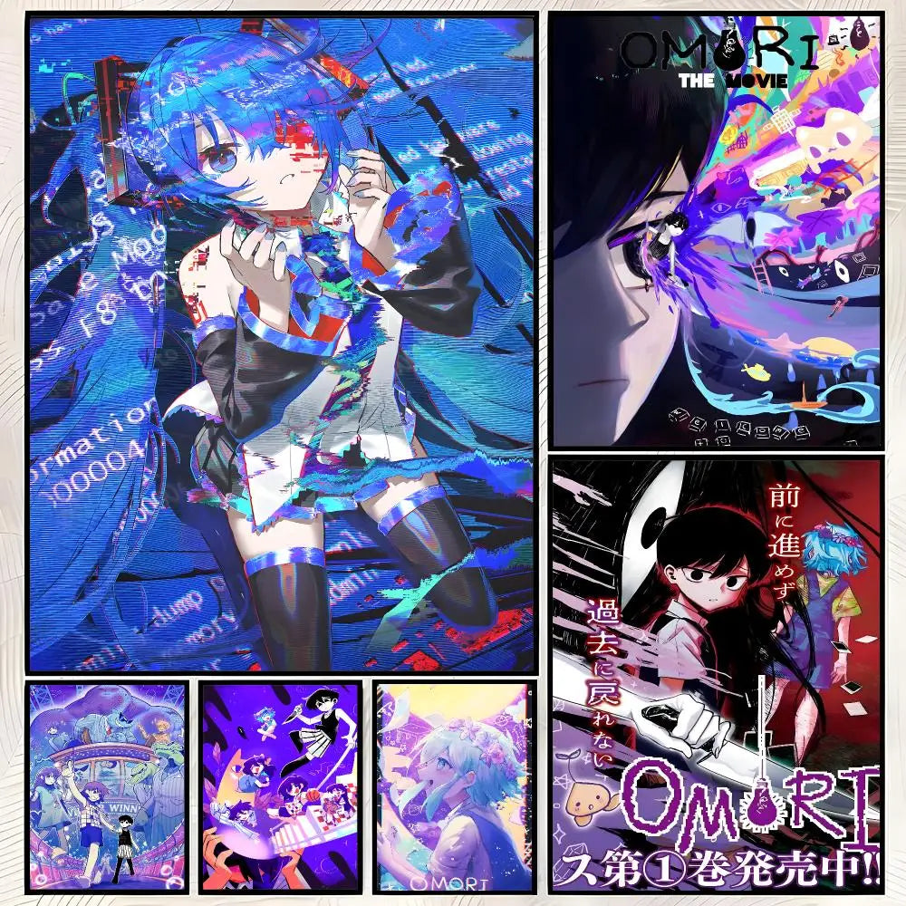 Game O-OMOR Self-Stick HD Wall Art Poster – Waterproof Decor Wall Art Poster Axl