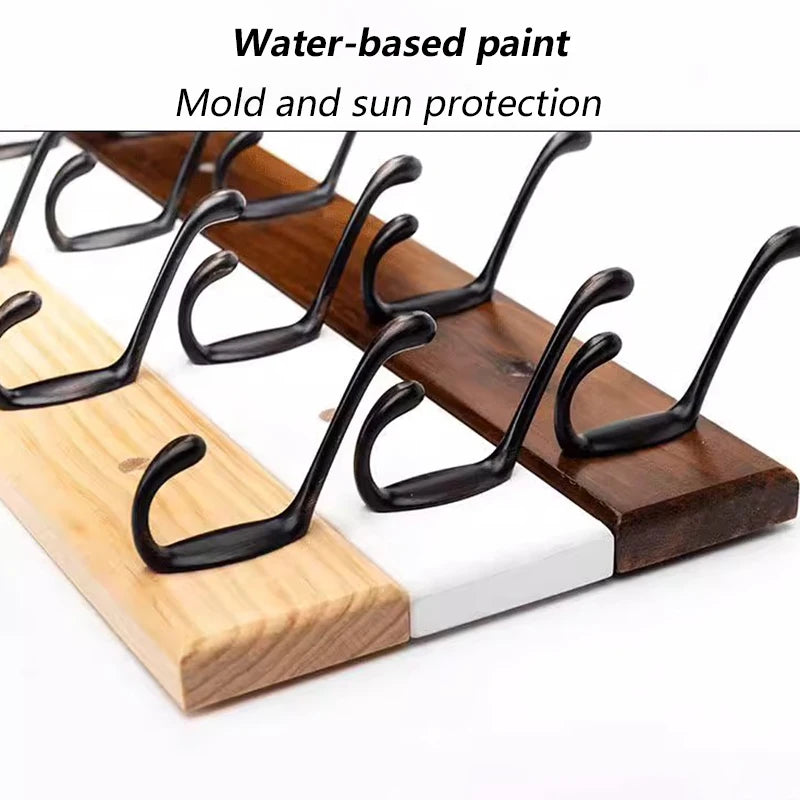 Wall Mounted Wooden Bathroom Shelf | Nordic Towel Rack Wall Mounted Shelf Axl
