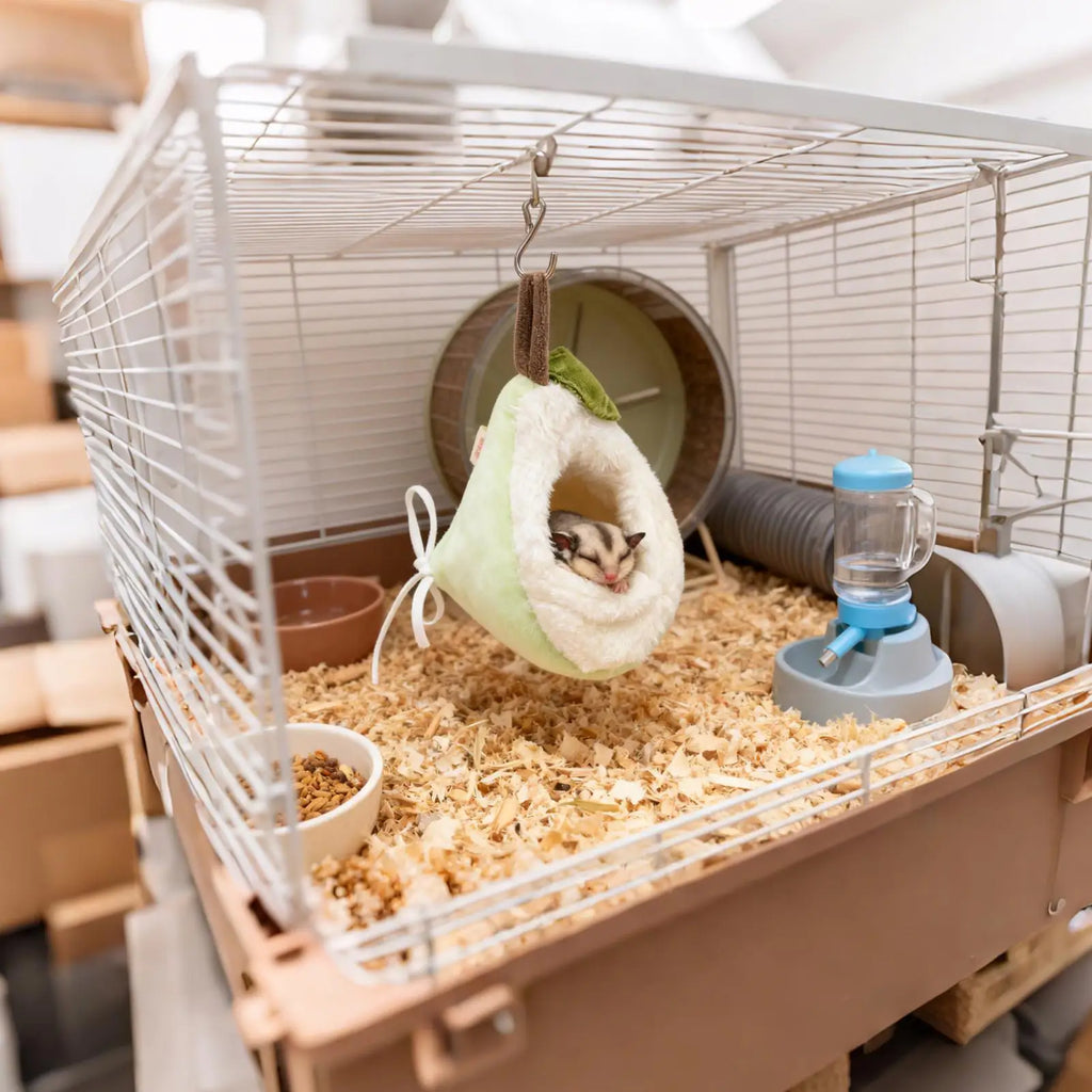 Pear-Shaped Hamster Hammock Bed – Small Pet Nest with Hook Small Pet Hammock Axl