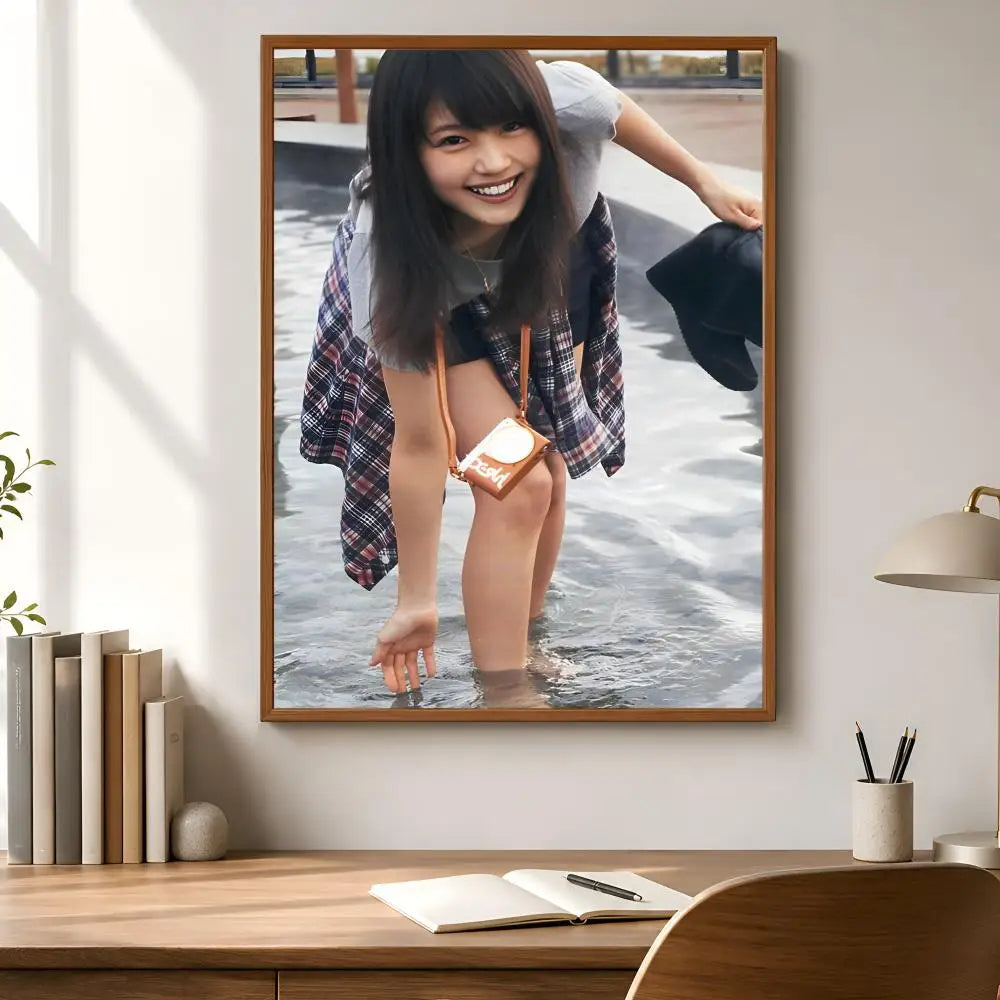 Kasumi Arimura Poster – Waterproof Self-Adhesive HD Wall Art Print Wall Art Poster Axl