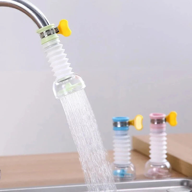 360° Swivel Faucet Aerator Tap Spray Head & Telescopic Hose Faucet Aerator Nozzle Axl