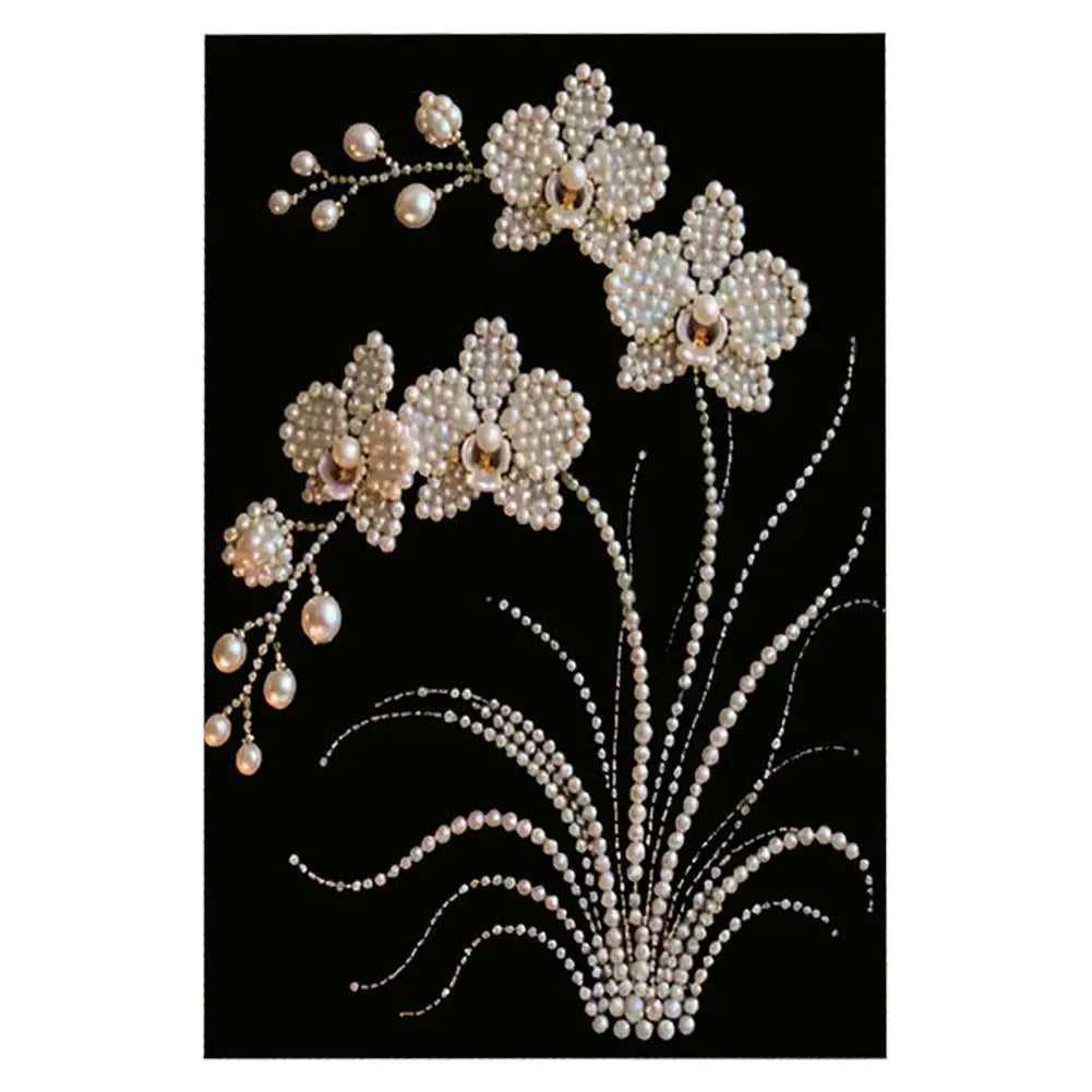 DIY Pearl Gem Painting Kit – Floral Art for Adults 20×30cm DIY Gem Painting Kit Axl C