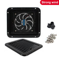 RV Fridge Vent Fan 12V – Silent Caravan Exhaust Ventilation RV Ventilation Fan Axl Strong wind