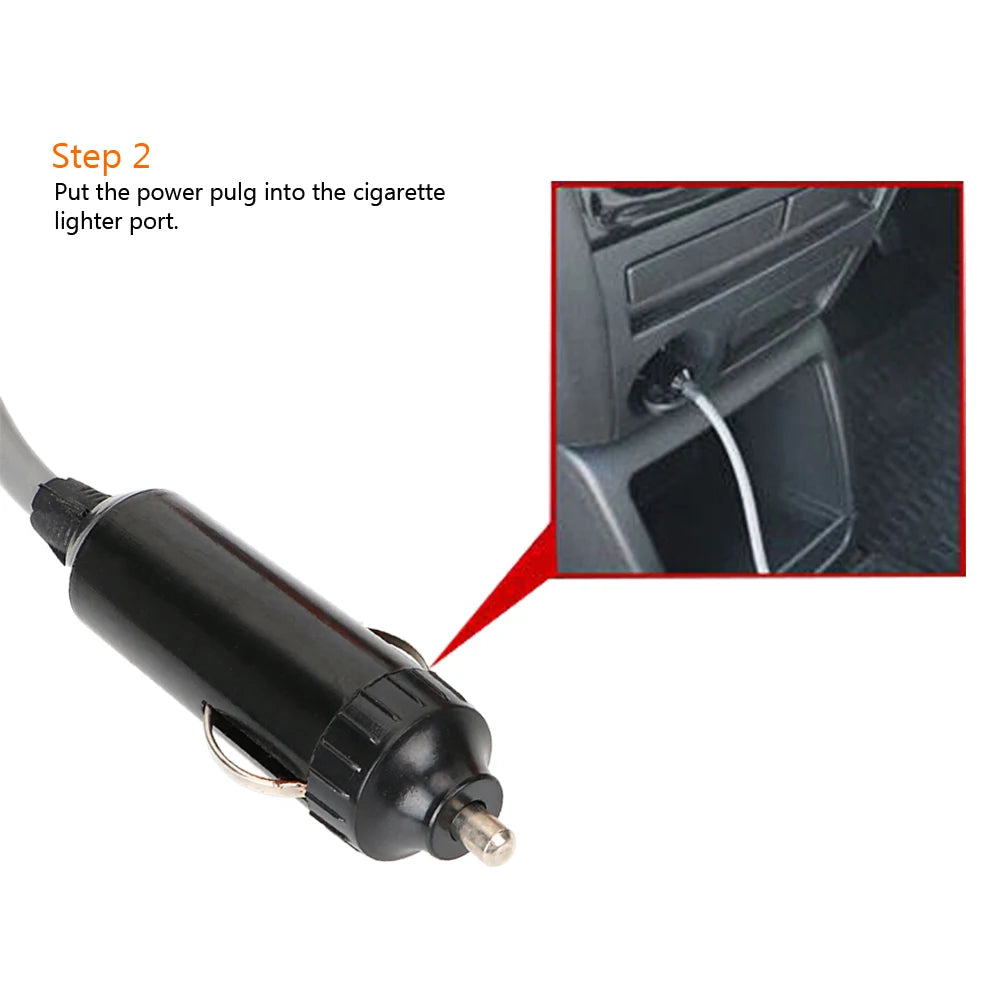 Portable 12V Car Shower Pump – Camping & Outdoor Travel Wash Car Shower Pump Axl